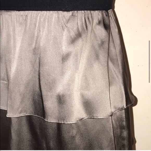 Theory Adedra Sirenity Tiered Silk Dress Size M - Picture 4 of 8